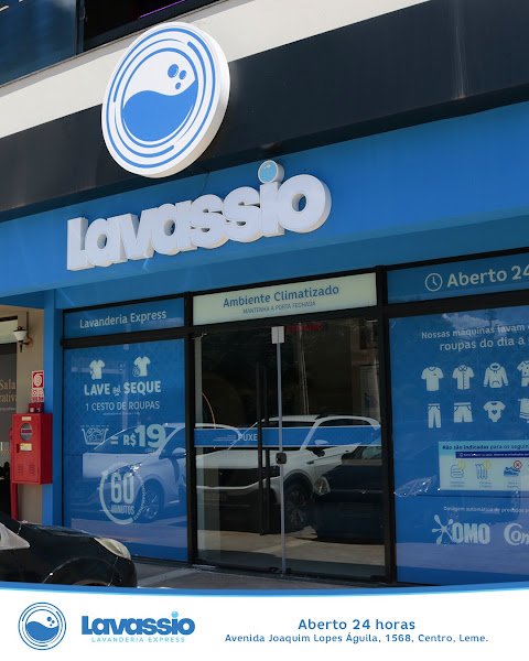 Lavassio Lavanderia Autosserviço 24 horas - Leme / SP