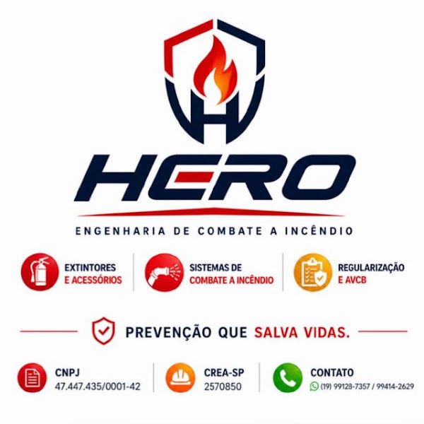 Hero soluções contra Incendios